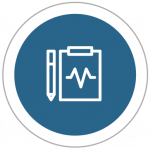 health surveillance icon