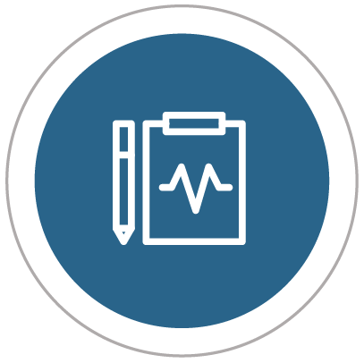 health surveillance icon